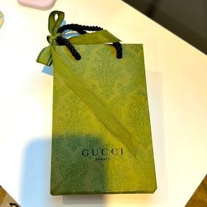 Small Authentic Gucci Shopping Bag